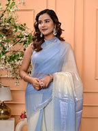 Soft Fancy Silk Saree with All-Over SiroSki Work | Elegant Party & Festive Wear