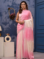 Soft Fancy Silk Saree with All-Over SiroSki Work | Elegant Party & Festive Wear
