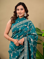 Pure H.O. Silk Saree with Gottapatti, Sequence & Marodi Work | Premium Wedding & Festive Wear