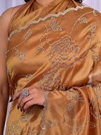 Elegant Rayna Net Fancy Saree with Swarovski Work