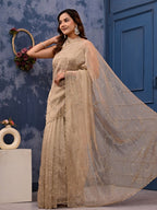 Party Wear Saree with All-Over SiroSki Work | Premium Wedding & Festive Wear