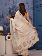 Pure H.O. Silk Saree with Gottapatti, Sequence & Marodi Work | Royal Festive & Wedding Wear