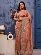 Kanjipuram Silk Saree with Marodi, Kardana & Sequence Work | Grand Wedding & Festive Wear