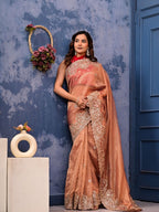 Kanjipuram Silk Saree with Marodi, Kardana & Sequence Work | Grand Wedding & Festive Wear