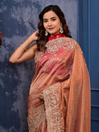 Kanjipuram Silk Saree with Marodi, Kardana & Sequence Work | Grand Wedding & Festive Wear