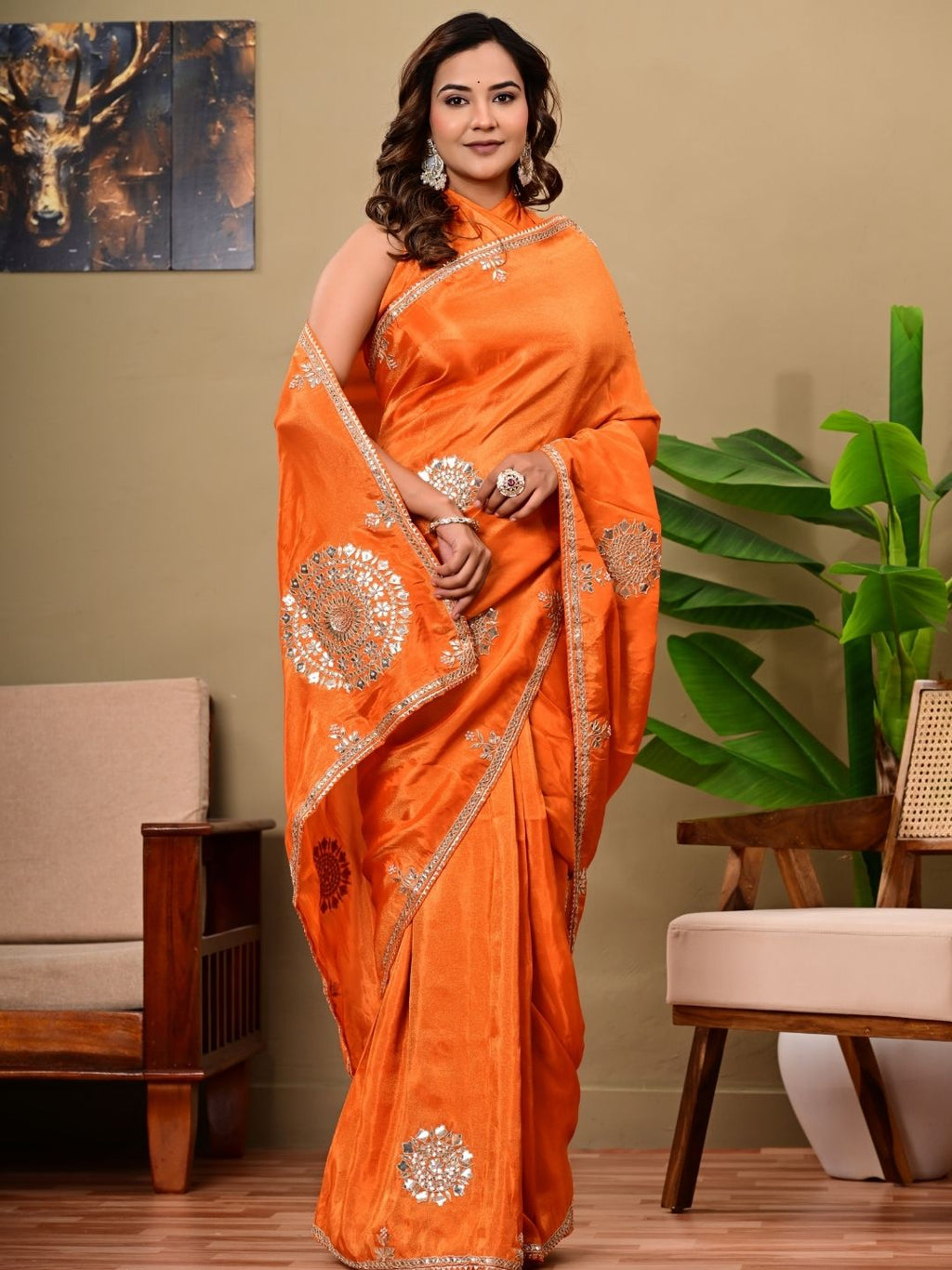 Kanjipuram Silk Saree with Marodi, Kardana & Sequence Work | Grand Wedding & Festive Wear