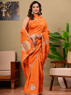 Kanjipuram Silk Saree with Marodi, Kardana & Sequence Work | Grand Wedding & Festive Wear