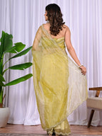 Designer Jiraff Fancy Saree with Kardana, Parle & Sequin Cutwork