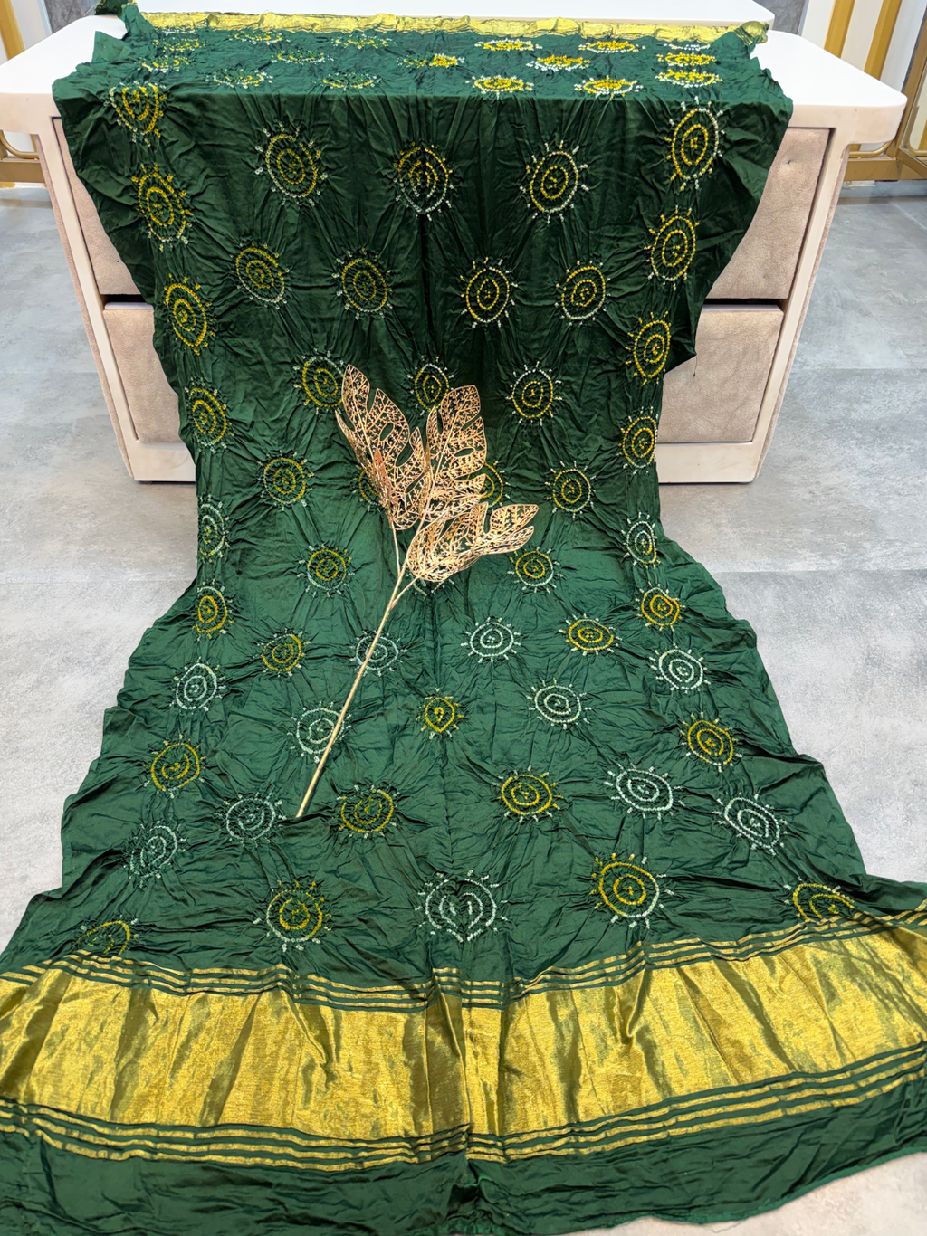 Modal Gaji Bandhani Dupatta – Soft Lightweight Festive & Ethnic Dupatta