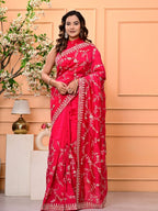 Pure H.O. Silk Saree with Gottapatti, Sequence & Marodi Work | Premium Wedding & Festive Wear